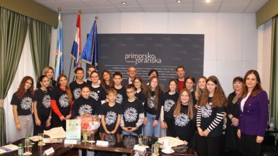 Međunarodni dan dječjih prava: Dječje gradsko vijeće Opatije kod župana Lukanovića