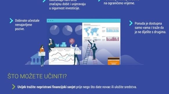 Ulagali u kriptovalute i investicijske fondove pa oštećeni za više od 122.000 eura