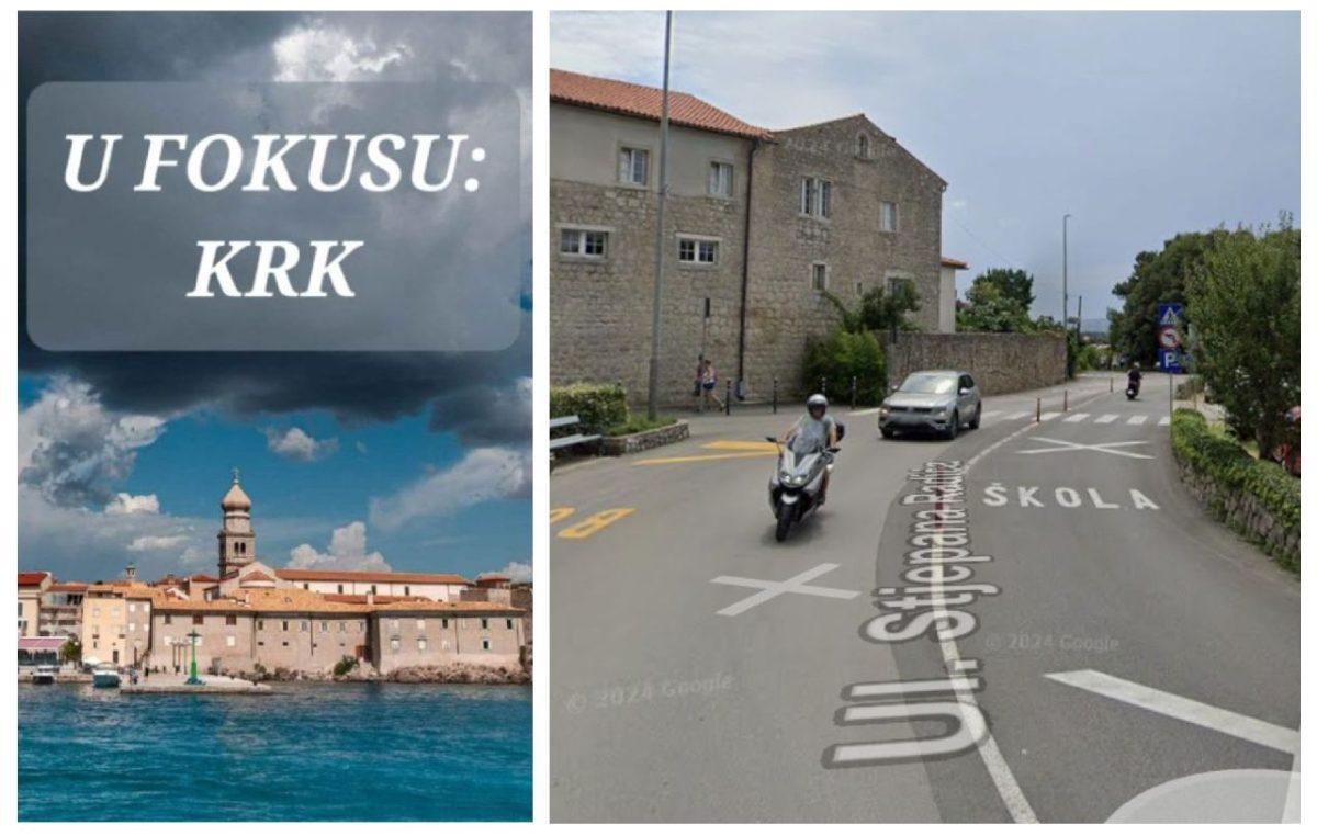 Zbog sigurnosti djece: Dio Ulice Stjepana Radića u Krku postaje jednosmjeran