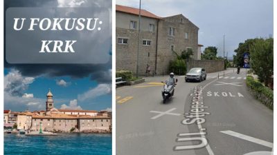Zbog sigurnosti djece: Dio Ulice Stjepana Radića u Krku postaje jednosmjeran