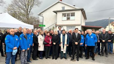 U Jelenju otvorena Ulica braće Šimac u čast poginulim hrvatskim braniteljima