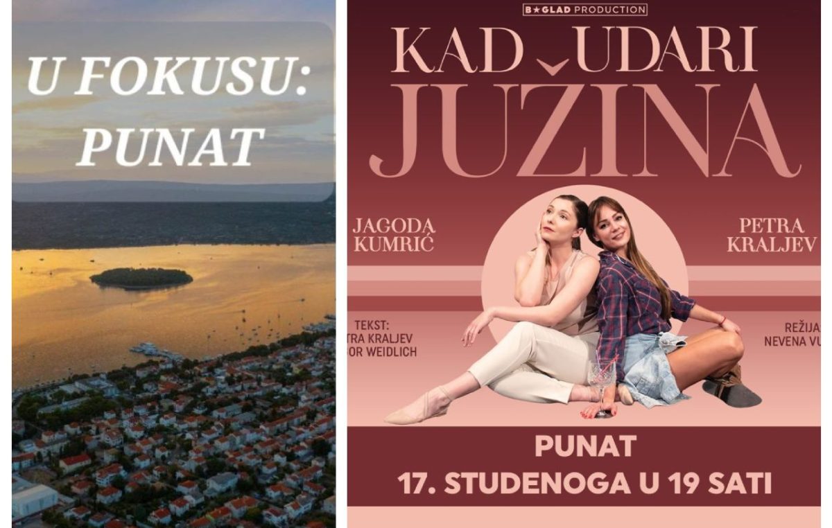 Komedija “Kad udari južina” u ponedjeljak u Puntu