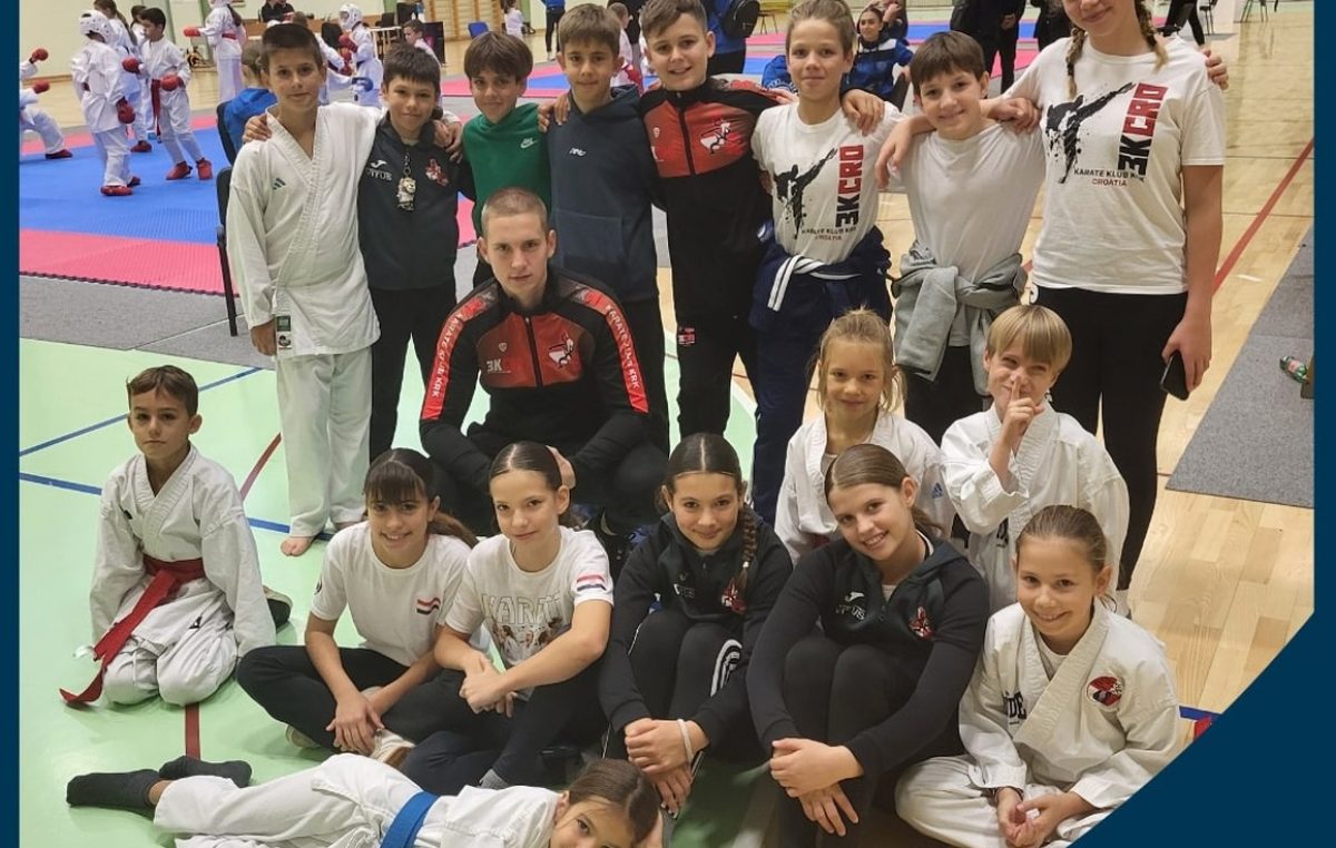 Krčki karatisti eksplozivnim startom krenuli u osvajanje bodova u Županijskoj ligi u karateu