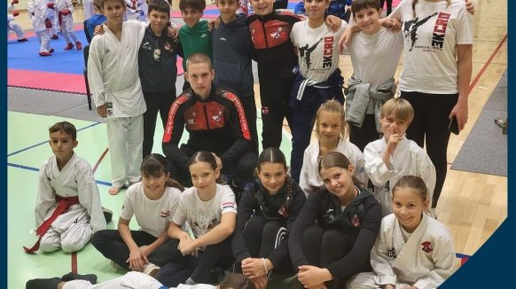 Krčki karatisti eksplozivnim startom krenuli u osvajanje bodova u Županijskoj ligi u karateu