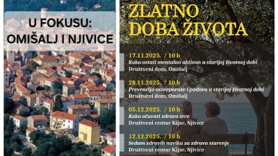 Zdravo starenje – ciklus edukacija za zdrav i aktivan život