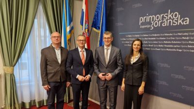 Župan Lukanović primio veleposlanika Republike Slovenije Gašpera Dovžana