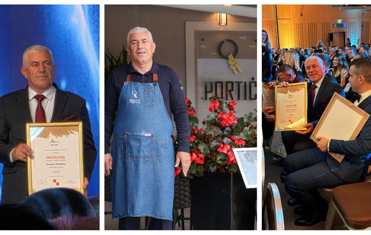 Veliko priznanje Hrvatske turističke zajednice stiglo na Krk: Samir Hodžić proglašen konobarom godine