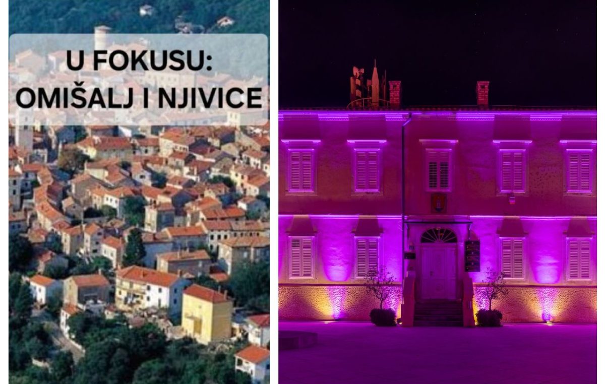 Omišalj i Njivice večeras svijetle u ljubičastom – za palčiće!