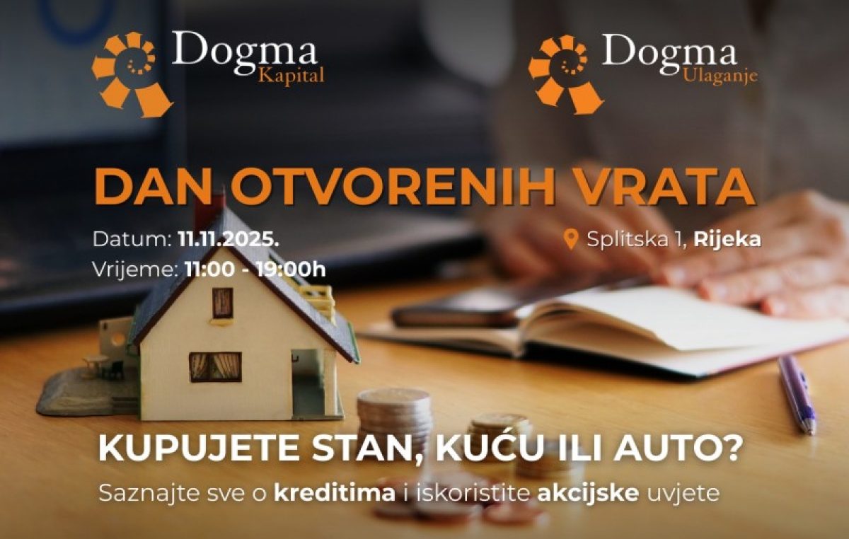Kako do najpovoljnijeg kredita? Dogma Kapital i Dogma Ulaganje otvaraju vrata savjetima i rješenjima