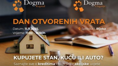 Kako do najpovoljnijeg kredita? Dogma Kapital i Dogma Ulaganje otvaraju vrata savjetima i rješenjima