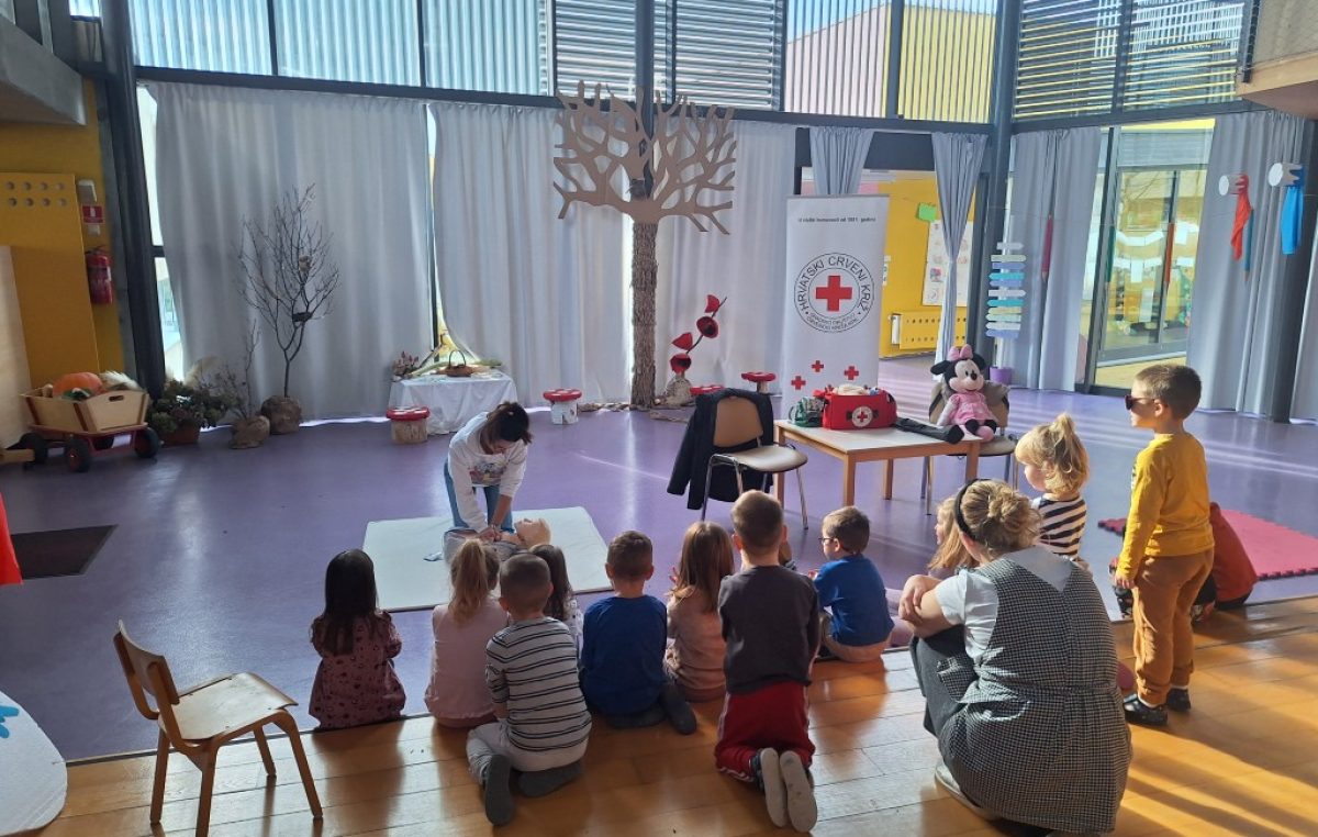 Osamdeset krčkih vrtićaraca završilo edukaciju prve pomoći