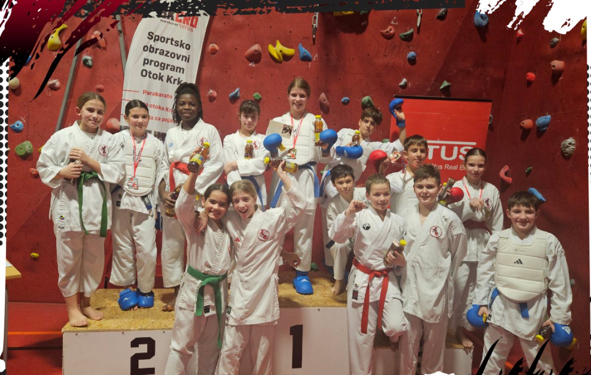 Liga otoka Krka: Aktivna godina krčkih karatista zaključena atraktivnim borbama