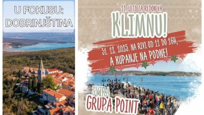 Advent va Dobrinju: Od tradicionalnog koncerta i klapske pjesme do podnevnog kupanja u Klimnu