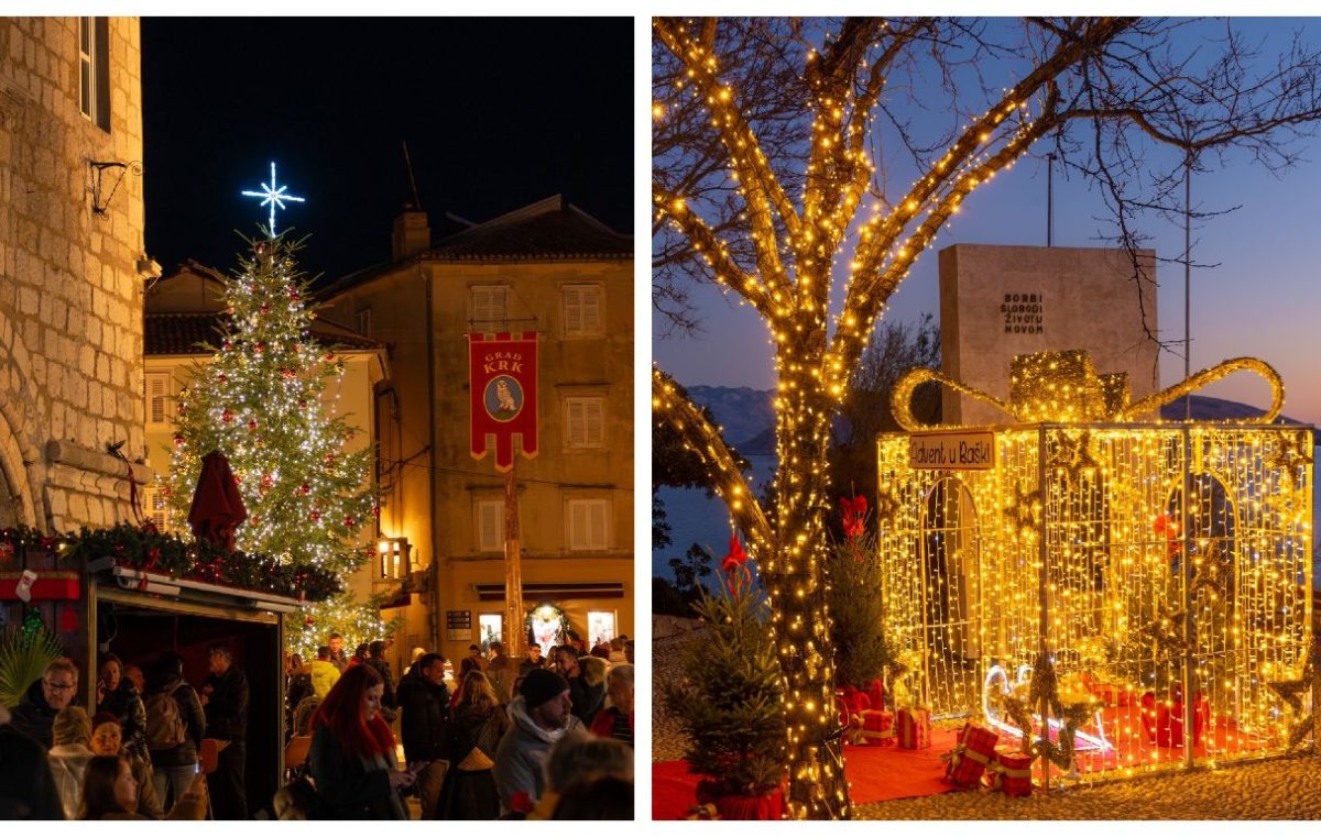 Nikad veća konkurencija za izbor Najljepšeg hrvatskog adventa – glasajte za Bašku i Krk!