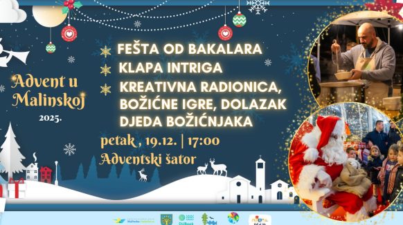 Adventski vikend u Dubašnici u znaku bakalara, fritula i vesele party ritmove