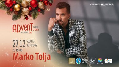 Advent u Krku: Provedite posljednju subotu 2025. godine uz koncert Marka Tolje