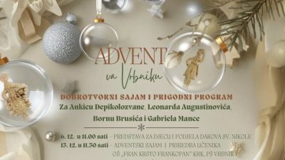 Advent va Vrbniku u humanitarnom tonu i uz zabavu za sve generacije