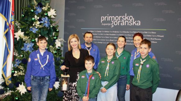 Betlehemsko svjetlo mira stiglo u Primorsko-goransku županiju