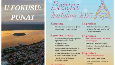 Vrijeme je za Božićnu hartulinu – bogat adventski program u Puntu