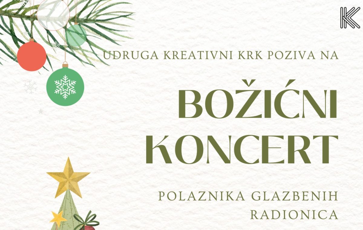 Svečani božićni koncert udruge Kreativni Krk