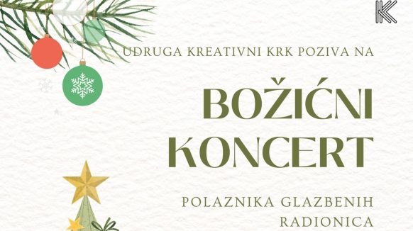 Svečani božićni koncert udruge Kreativni Krk
