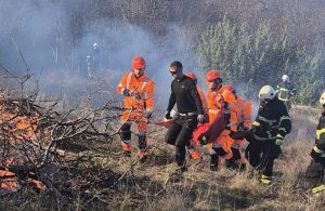 Uspješno održana vježba gašenja požara na otvorenom DVD I CZ Malinska – Dubašnica
