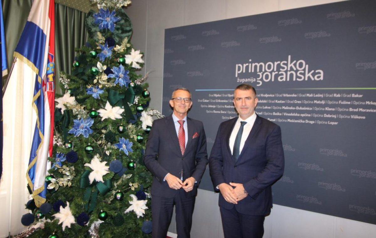 Župan Lukanović primio u nastupni posjet veleposlanika Mađarske Nj. E. Csabu Demcsáka