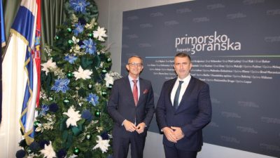 Župan Lukanović primio u nastupni posjet veleposlanika Mađarske Nj. E. Csabu Demcsáka