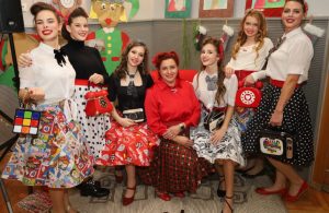 [FOTO] Mažoretkinje otoka Krka u ulozi retro modela za Vibela Design