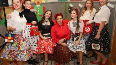 [FOTO] Mažoretkinje otoka Krka u ulozi retro modela za Vibela Design