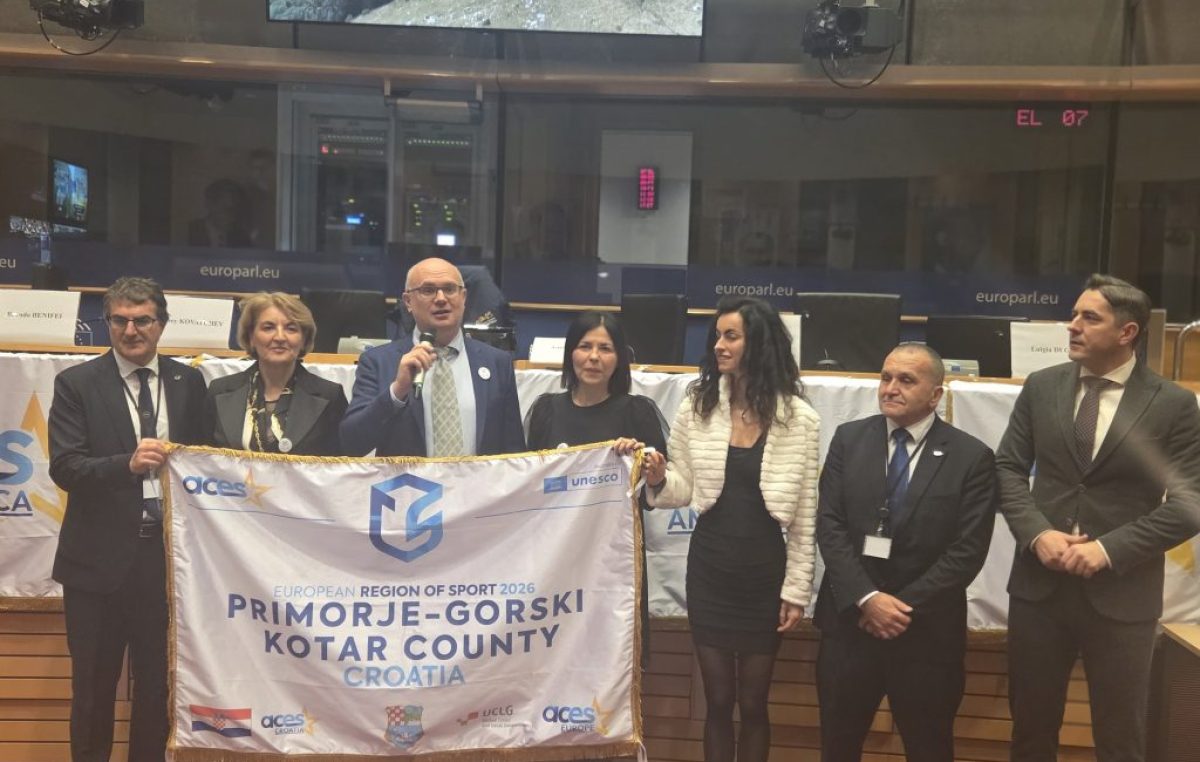 Primorsko-goranska županija svečano preuzela titulu Europske regije sporta 2026.