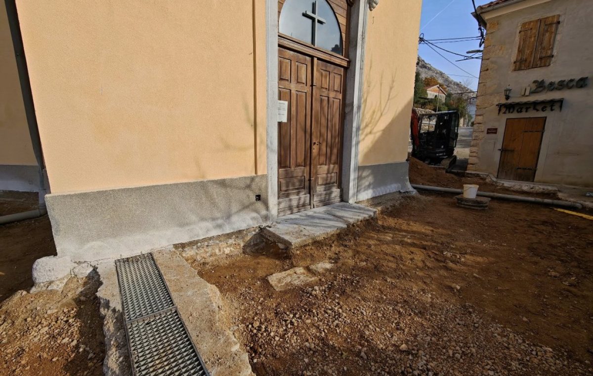 [FOTO] Radovi u Staroj Baški otkrili vrijedne tragove povijesti ovoga kraja