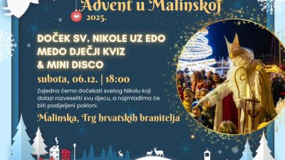 Vikend u Malinskoj: Sveti Nikola za mališane, rock eksplozija uz Kožne Jakne za one starije