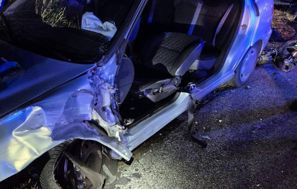 Prometna nesreća na području Dobrinjštine, jednu osobu vatrogasci izvlačili iz vozila