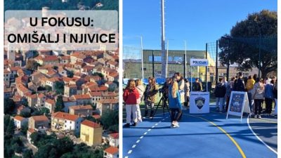 Preventivne aktivnosti civilne zaštite i policije: U Omišlju održan edukativno-zabavni program za školarce i vrtićarce