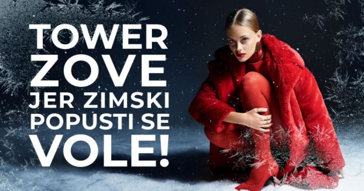 Zimska sniženja u Tower Centru Rijeka