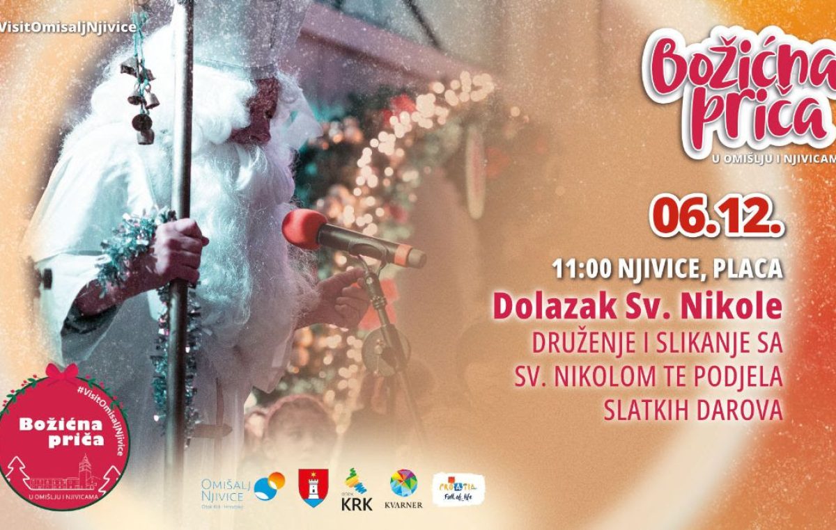 Adventski vikend u Omišlju i Njivicama uz Svetog Nikolu i glazbu i zabavu