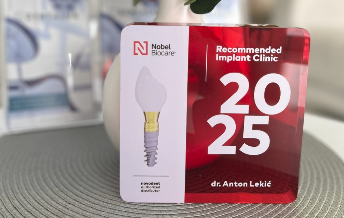 Krčki Dentalus Dental Centar proglašen preporučenom klinikom za 2025. godinu od strane Nobel Biocarea