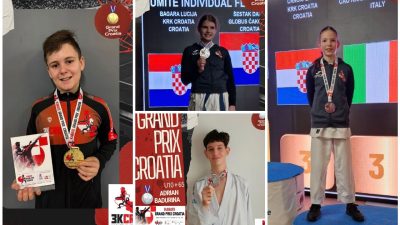 Krčki karatisti sjajno otvorili sezonu na Grand Prix Croatia natjecanju