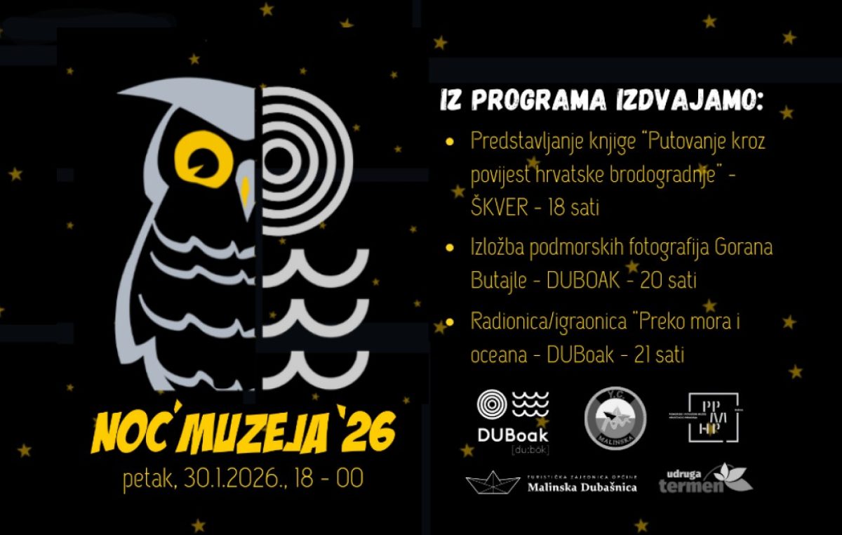 Noć muzeja u Malinskoj uz bogat program na dvije lokacije