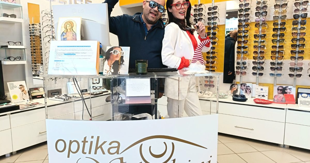 Siječanj u znaku darivanja u krčkoj Optici Shahini: kupite jedne naočale, druge dobivate na dar!