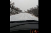 Na Krku pada snijeg, ralice su na cestama: “Molimo za dodatan oprez”