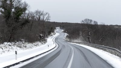 [VELIKA FOTOGALERIJA] Snježna idila na otoku: Pogledajte kako izgleda Krk u bijelom ruhu