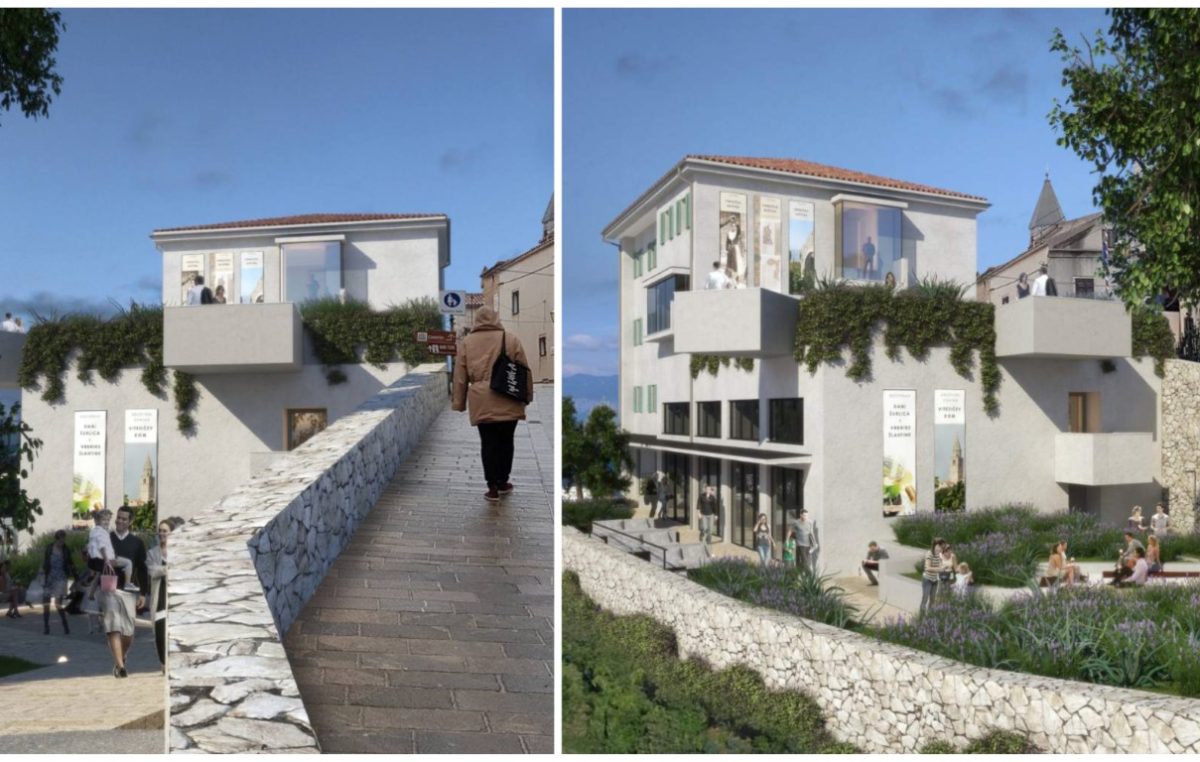 [FOTO] Vrbnik: Predstavljen novi Društveno-kulturni i turističko-informativni centar „Vitezićev dom“, evo kako će izgledati