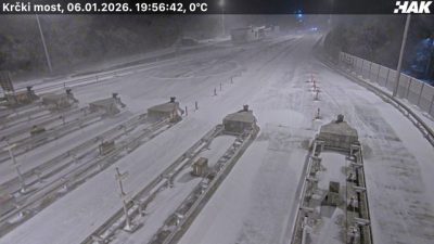 Na Krčkom mostu izmjereni udari bure od 150 km/h