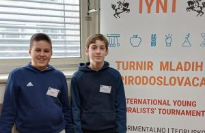 Uspješan nastup Marina Brauta i Bartola Srakočića na 12. hrvatskom državnom turniru mladih prirodoslovaca