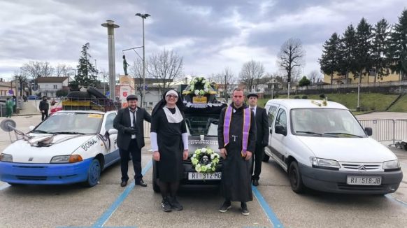 Boduli „zapalili“ Grobnišćinu: Otočna ekipa briljirala na 12. Maškaranom autorallyju