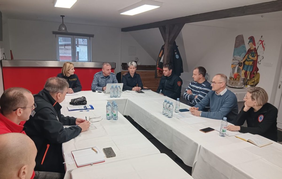Sjednica Stožera civilne zaštite PGŽ u Gerovu