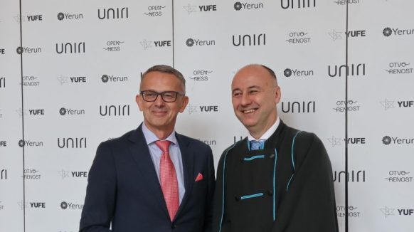 Inauguriran novi rektor Sveučilišta u Rijeci prof. dr. sc. Goran Hauser