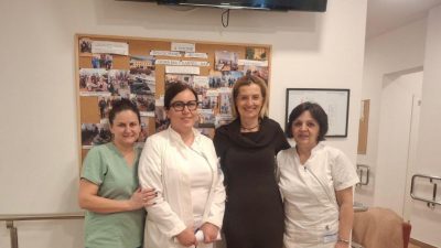 Pročelnica Mirela Smojver u radnom posjetu rapskim ustanovama socijalne i zdravstvene skrbi